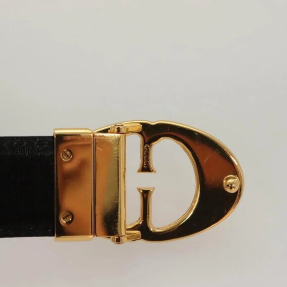 GUCCI Belt Leather 29.9"" Red Gold 037 194 0910 Auth 133494 - Picture 9 of 10